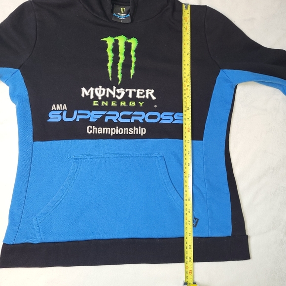 Monster Energy AMA Supercross Hoodie Women's Size Large‎ - Picture 3 of 7